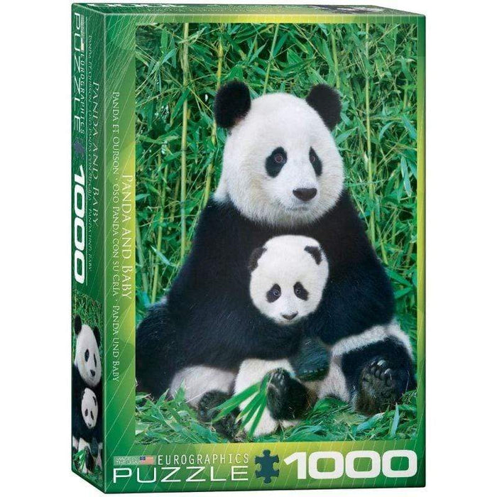 Panda & Baby (1000pc) Eurographics