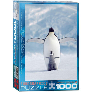 Eurographics Jigsaws Penguin & Chick (1000pc) Eurographics