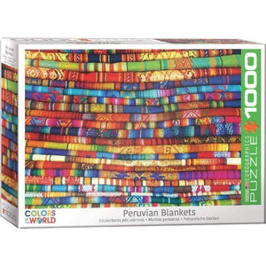 Eurographics Jigsaws Peruvian Blankets (1000pc) Eurographics