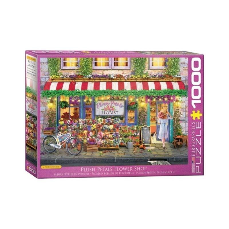 Eurographics Jigsaws Plush Petals Florist (1000pc) Eurographics