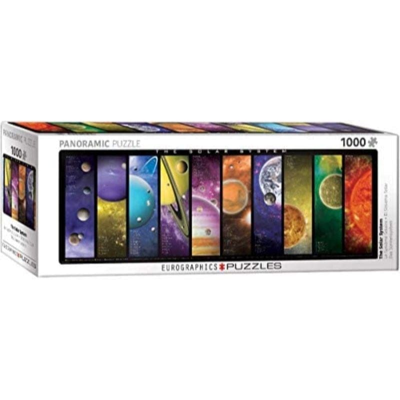 Eurographics Jigsaws Solar System (1000pc) Panoramic Eurographics