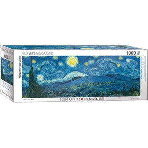 Eurographics Jigsaws Starry Night - Fine Art Panoramic (1000pc) Eurographics