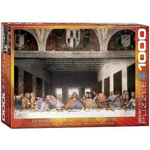 Eurographics Jigsaws The Last Supper - Da Vinci (1000pc) Eurographics