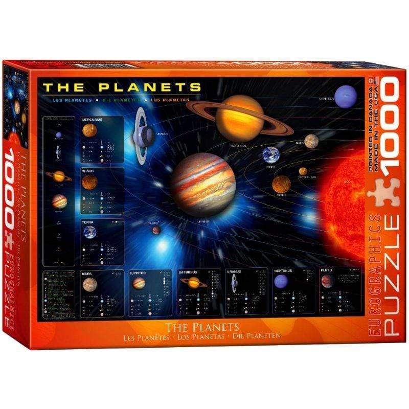 Eurographics Jigsaws The Planets (1000pc) Eurographics