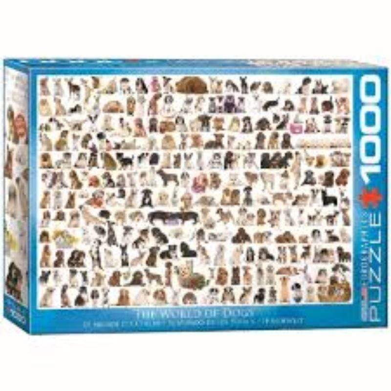 Eurographics Jigsaws The World Of Dogs (1000pc) Eurographics