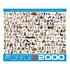 Eurographics Jigsaws The World Of Dogs (2000pc) Eurographics