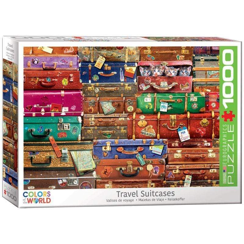 Eurographics Jigsaws Travel Suitcases (1000pc) Eurographics
