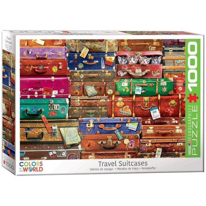 Travel Suitcases (1000pc) Eurographics