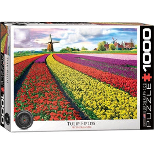 Eurographics Jigsaws Tulip Fields Netherlands (1000pc) Eurographics