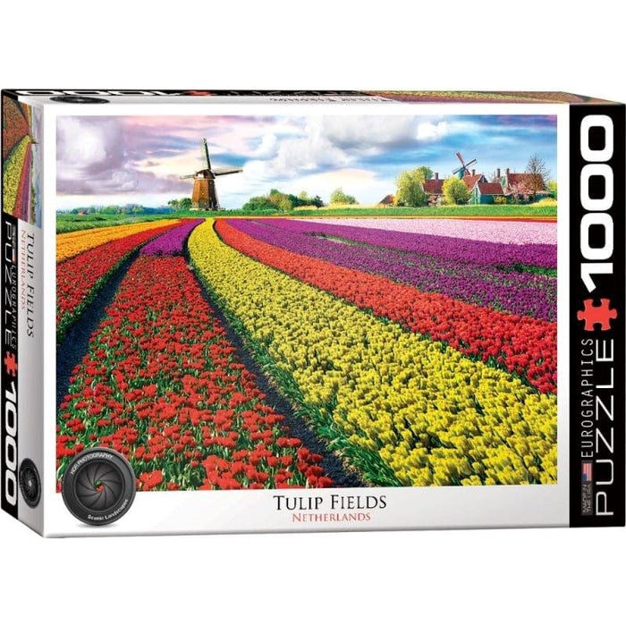 Tulip Fields Netherlands (1000pc) Eurographics