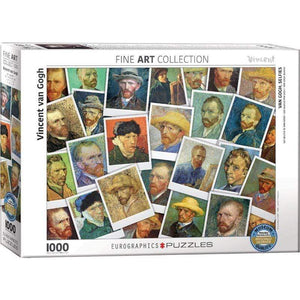Eurographics Jigsaws Van Gogh - Selfies (1000pc) Eurographics