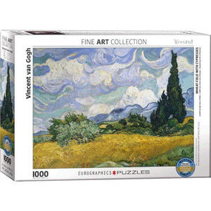 Eurographics Jigsaws Van Gogh - Wheat Field (1000pc) Eurographics