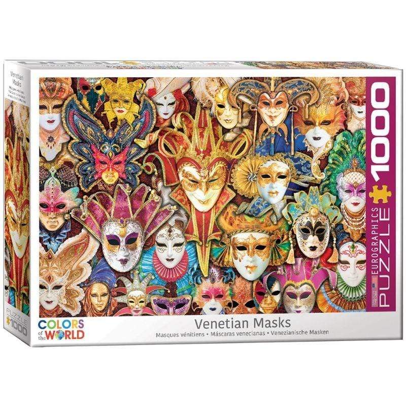 Eurographics Jigsaws Venetian Masks (1000pc) Eurographics