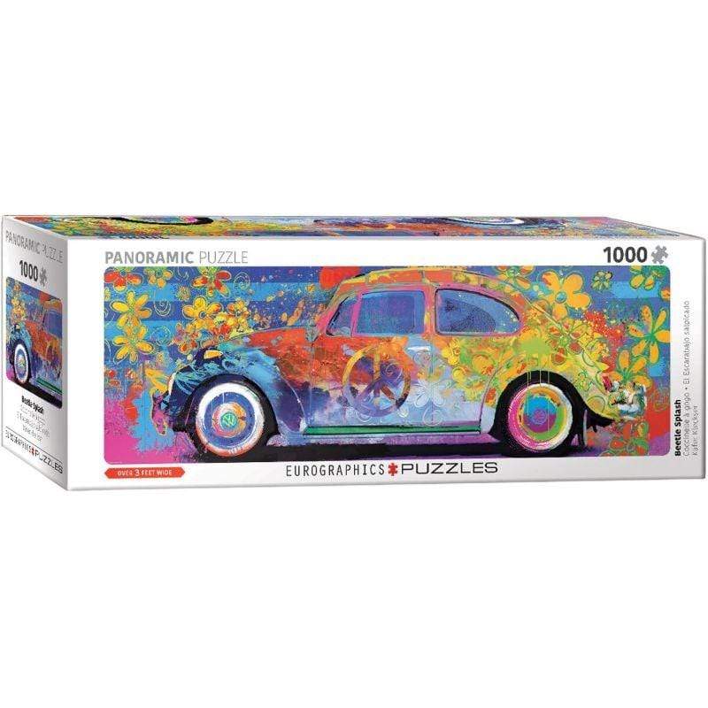 Eurographics Jigsaws VW Beetle Splash (1000pc) Panorama Eurographics