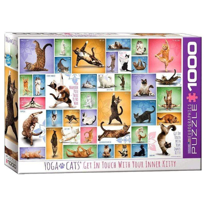 Yoga Cats (1000pc) Eurographics