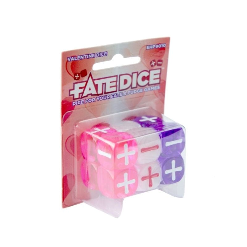 Evil Hat Productions Dice Dice - Fate Dice - Valentine (12)