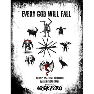 Exalted Funeral Press Roleplaying Games Every God Will Fall (Mork Borg)