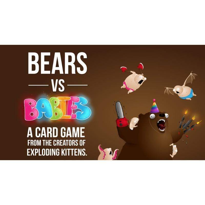 Exploding Kittens Board & Card Games Bears vs Babies