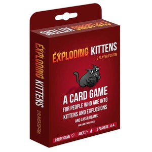Exploding Kittens Board & Card Games Exploding Kittens - 2 Player Edition