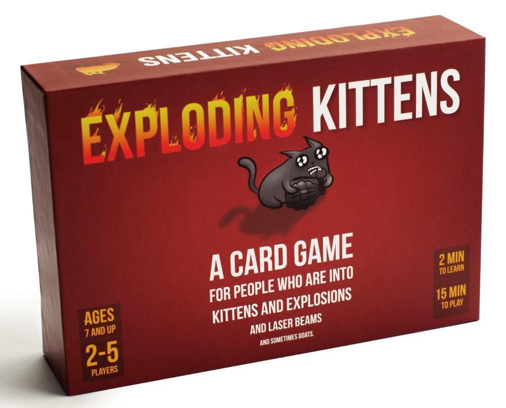 Exploding Kittens Board & Card Games Exploding Kittens