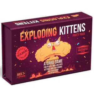 Exploding Kittens Board & Card Games Exploding Kittens Party Pack