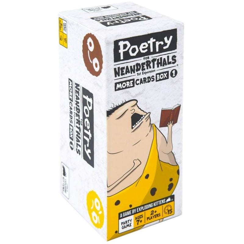 Exploding Kittens Board & Card Games Poetry For Neanderthals Expansion (by Exploding Kittens)