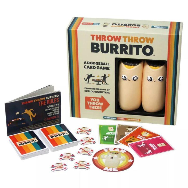 Exploding Kittens Board & Card Games Throw Throw Burrito