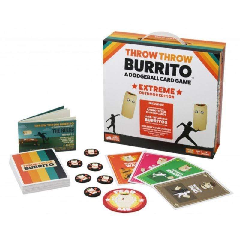Exploding Kittens Board & Card Games Throw Throw Burrito - Extreme Outdoor Edition