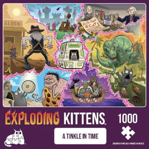 Exploding Kittens Jigsaws Exploding Kittens Puzzle - A Tinkle In Time (1000pc)