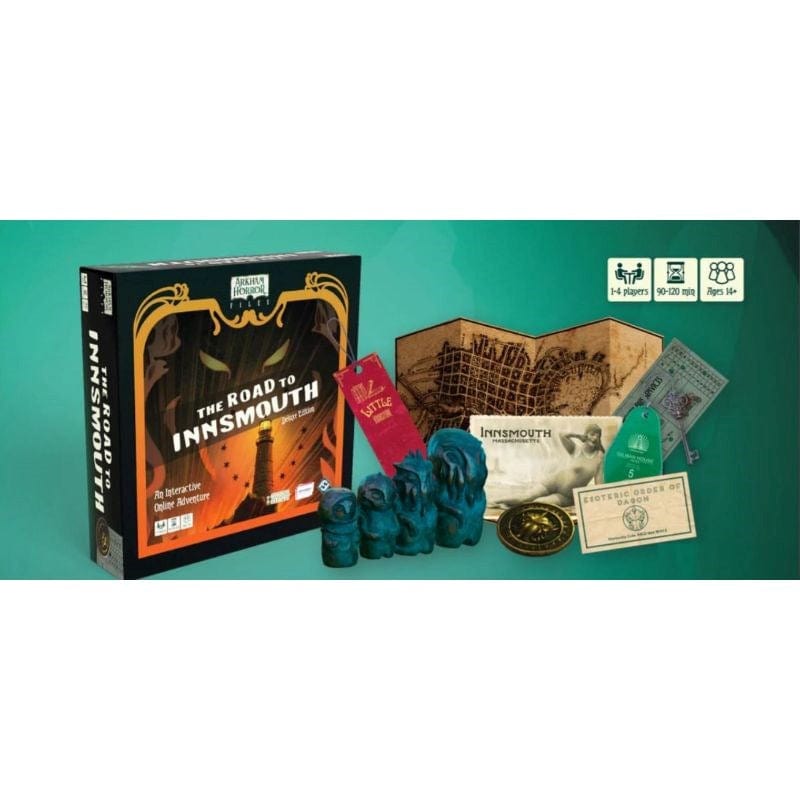 Fantasy Flight Games Board & Card Games Arkham Horror Files The Road to Innsmouth