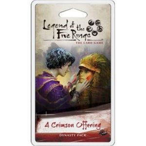 Fantasy Flight Games Living Card Games Legend of the Five Rings LCG - A Crimson Offering