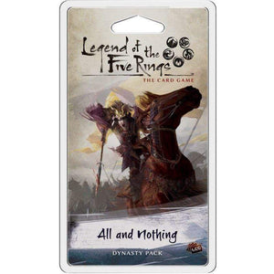 Fantasy Flight Games Living Card Games Legend of the Five Rings LCG - All and Nothing Dynasty Pack