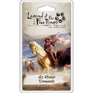 Fantasy Flight Games Living Card Games Legend of the Five Rings LCG - As Honour Demands