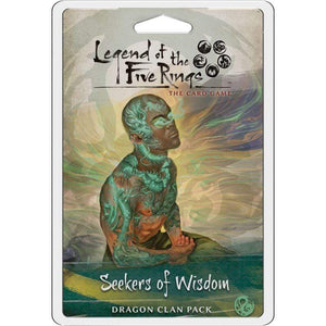 Fantasy Flight Games Living Card Games Legend of the Five Rings LCG - Seekers of Wisdom Dragon Clan Pack