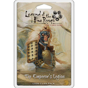 Fantasy Flight Games Living Card Games Legend of the Five Rings LCG - The Emperors Legion Lion Clan Pack