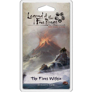 Fantasy Flight Games Living Card Games Legend of the Five Rings LCG -The Fires Within Dynasty Pack