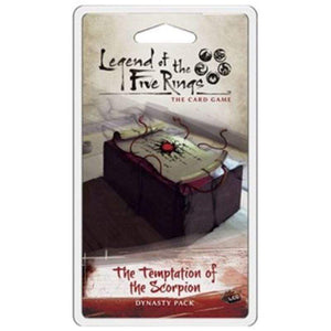Fantasy Flight Games Living Card Games Legend of the Five Rings LCG - The Temptation of the Scorpion