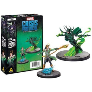 Fantasy Flight Games Miniatures Marvel Crisis Protocol Miniatures Game - Loki And Hela Expansion