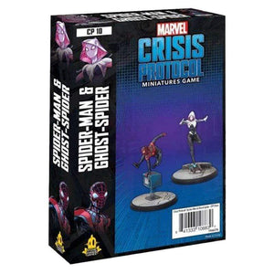 Fantasy Flight Games Miniatures Marvel Crisis Protocol Miniatures Game - Spider-man & Ghost Spider Expansion