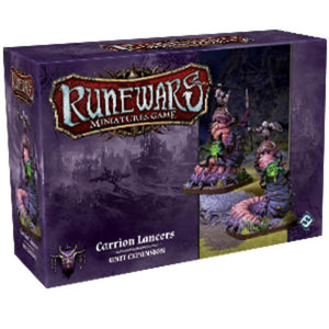 Fantasy Flight Games Miniatures Runewars Miniatures Game - Carrion Lancers Unit Expansion Pack