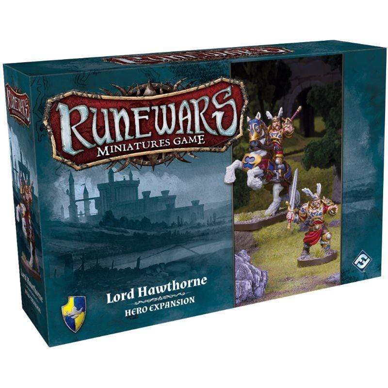Fantasy Flight Games Miniatures Runewars Miniatures Game - Lord Hawthorne Hero Expansion Pack