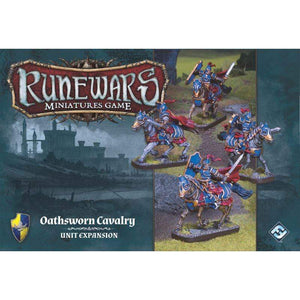 Fantasy Flight Games Miniatures Runewars Miniatures Game - Oathsworn Cavalry Unit Expansion Pack