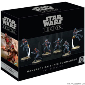 Fantasy Flight Games Miniatures Star Wars Legion - Mandalorian Super Commandos Unit Expansion (17/06 Release)