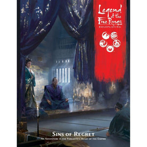 Fantasy Flight Games Roleplaying Games Legend of the Five Rings RPG 5th Ed - Sins of Regret Adventure (Softcover)