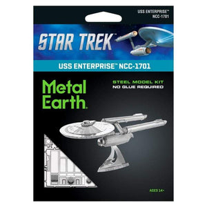 Fascinations Construction Puzzles Metal Earth - Star Trek USS Enterprise NCC-1701