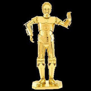 Fascinations Construction Puzzles Metal Earth - Star Wars C-3PO Gold