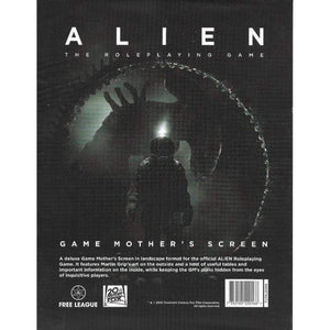 Free League Roleplaying Games ALIEN The Roleplaying Game - Gamemaster Screen
