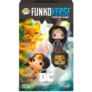 Funko Board & Card Games Funkoverse – DC Wonder Woman & Cheetah Expandalone