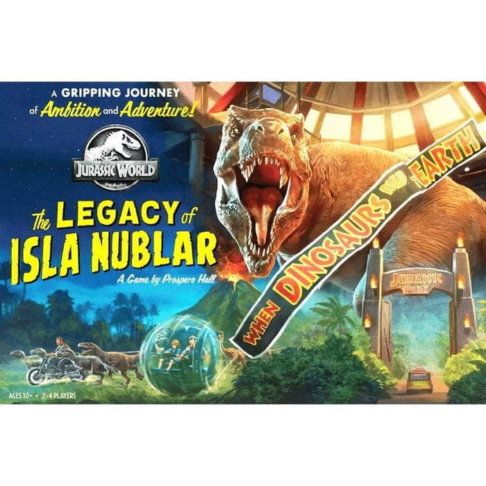 Jurassic World The Legacy of Isla Nublar - Board Game