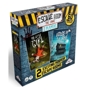Funtastic Board & Card Games Escape Room the Game 2 Players - The Little Girl and House by the Lake